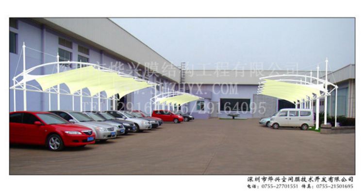 膜結(jié)構(gòu)車棚，如何抗臺(tái)風(fēng)
