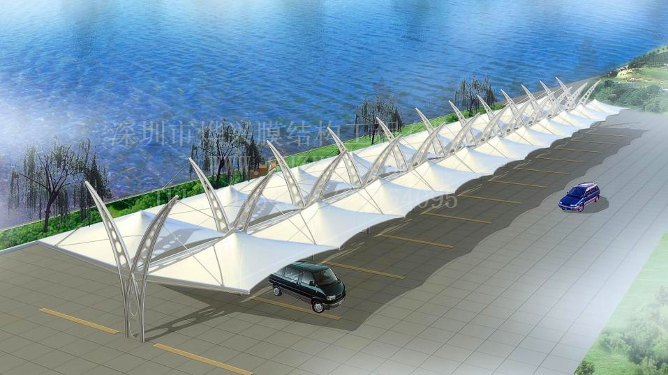 花那么多錢膜結(jié)構(gòu)車棚做啥，做篷布也很不錯(cuò)？