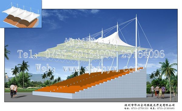 膜結構工程在雷雨天安裝應該注意些什么？